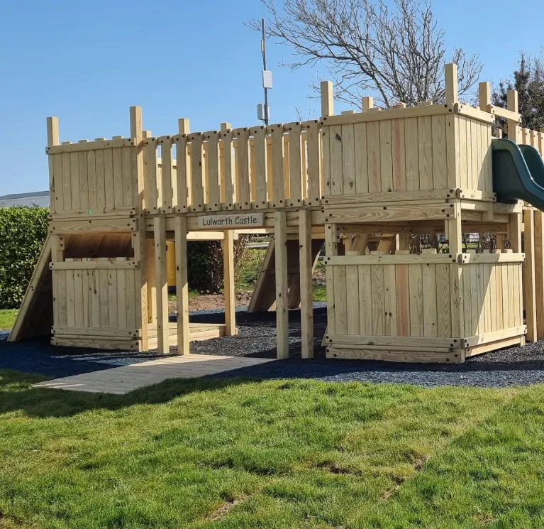 Holiday park play fort